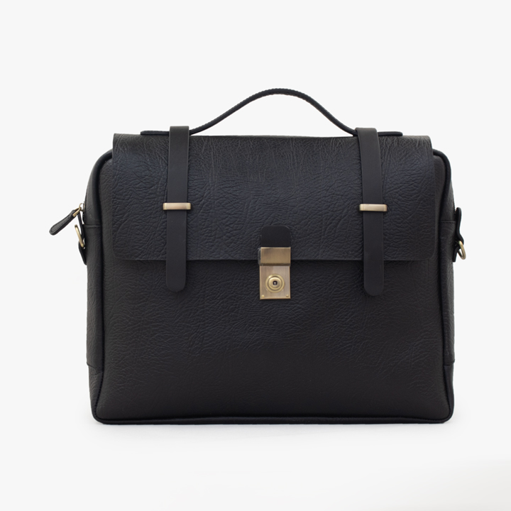 کیف اداری مردانه چرم تک قفل ایتالیایی