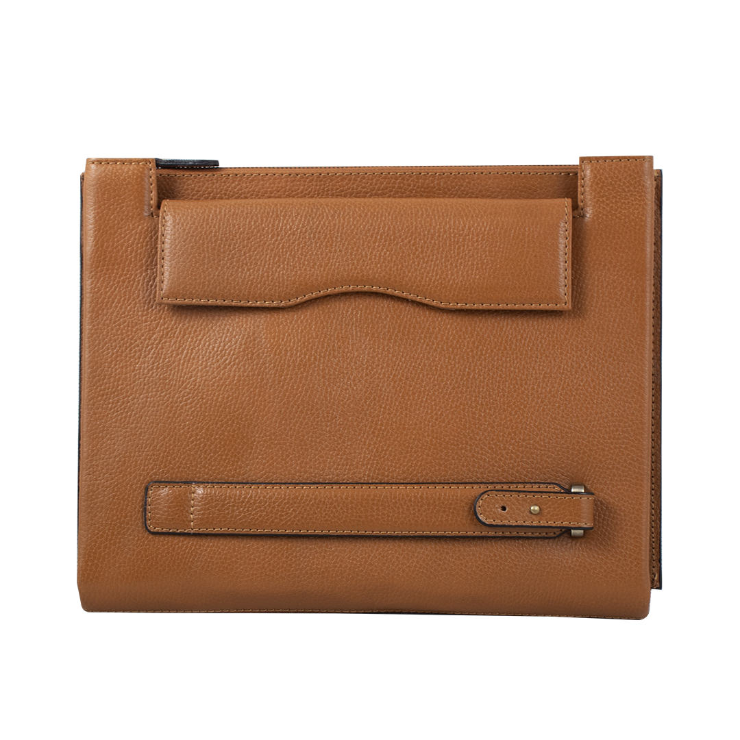 فلدر اداری چرم اسپرت پشت جیب