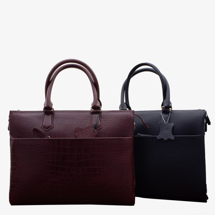 اداری مردانه چرم طبیعی  2دسته